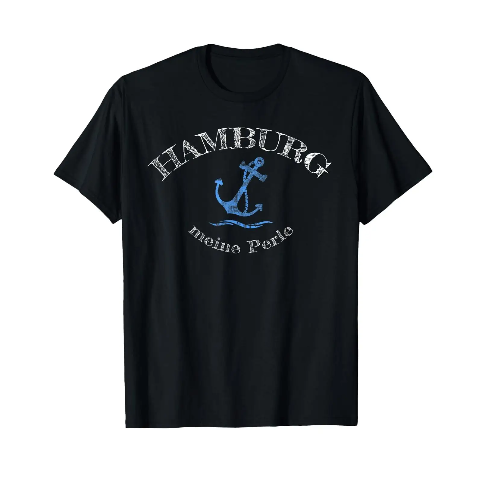 Vintage Fashion Hamburg - T-shirt avec motif Hamburg My Pearl,