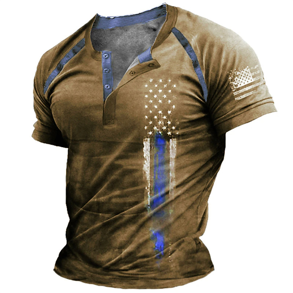 Vintage Fashion Enthusiasts - T-shirt décontracté pour homme à col