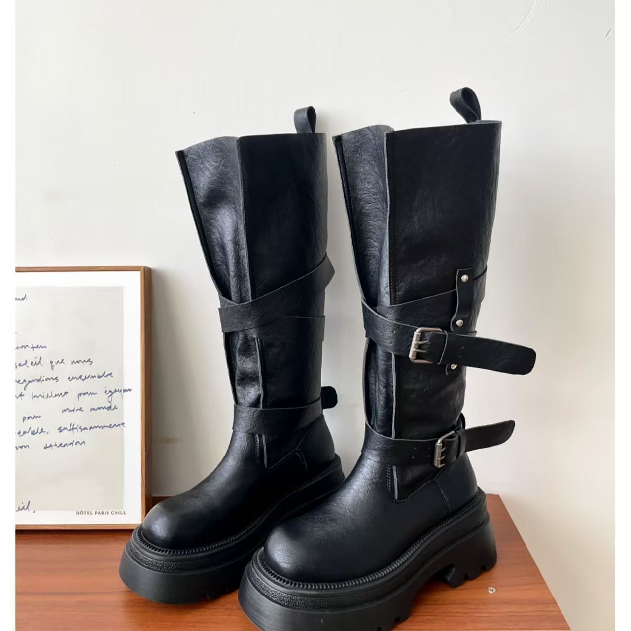 Nouvelles Bottes Hautes Femme  - Vintage Fashion Online avis et prix