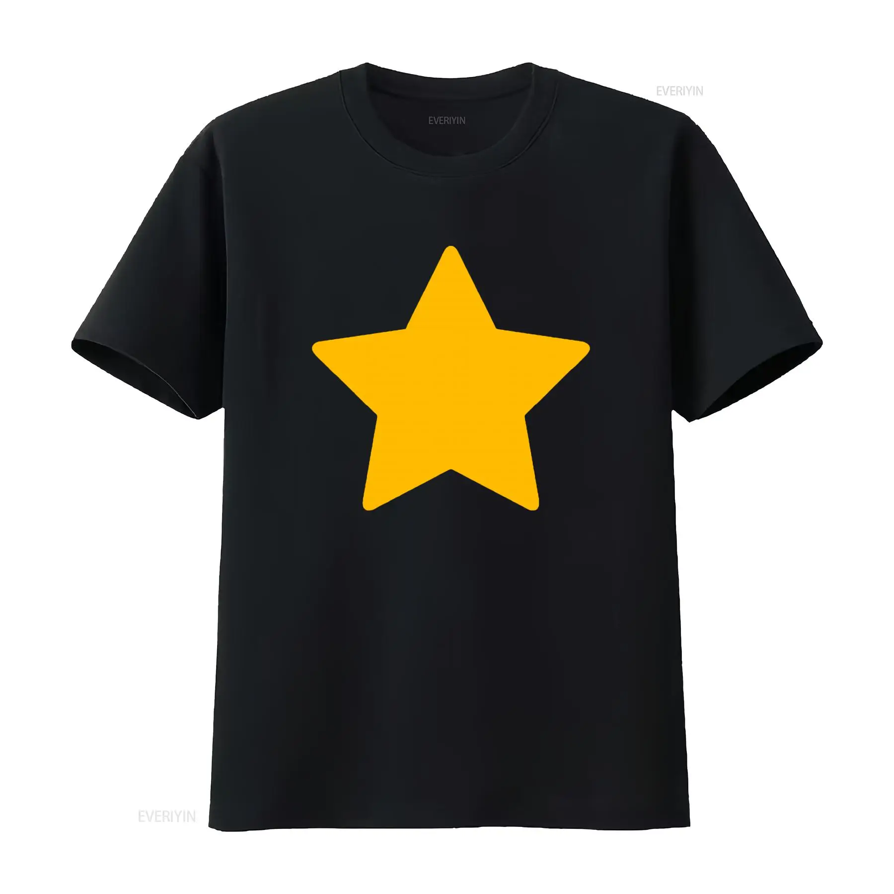 T-shirt imprimé étoile jaune S - Vintage Fashion Jersey avis et prix