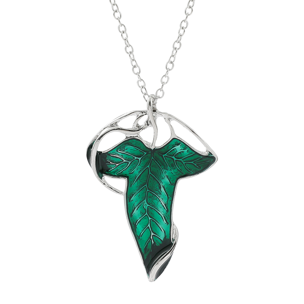 Collier pendentif feuille vert - Vintage Fashion Enthusiasts avis et prix
