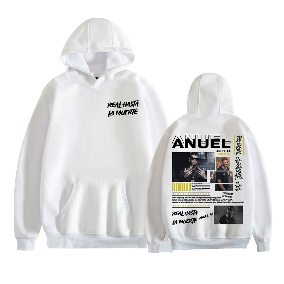 Anuel AA Real Hasta La Muerte  - Vintage Fashion La avis et prix