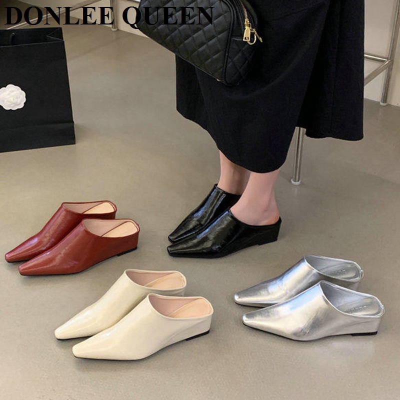 Mules à bout fermé pour femme, - Vintage Fashion Online avis et prix