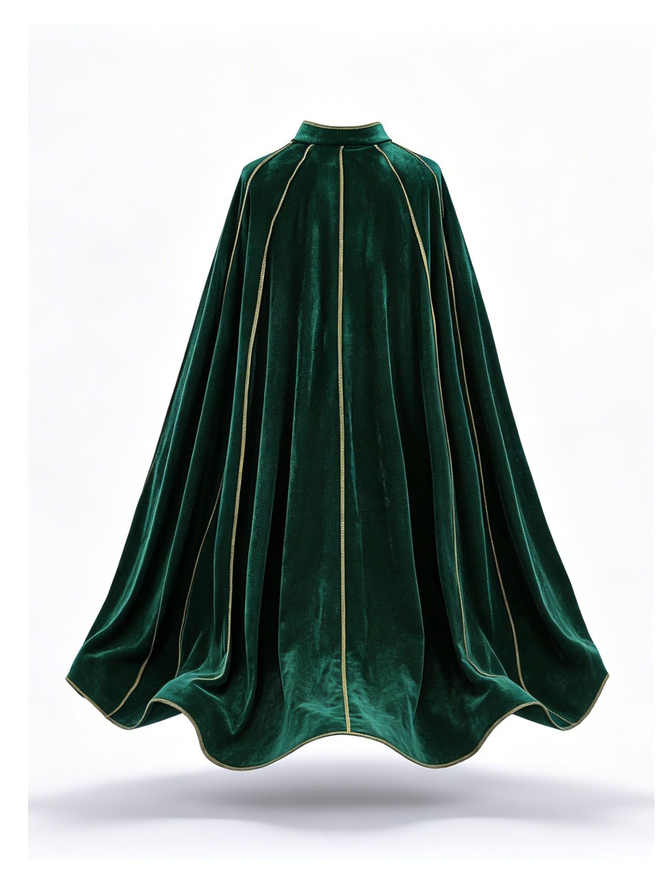 Cape vintage en velours vert p - Vintage Fashion Dresses avis et prix